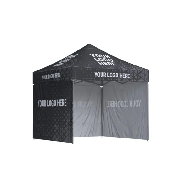Nůžkový stan 3x3 Octa Go + 3 bočnice + sublimační celopotisk: Polyester