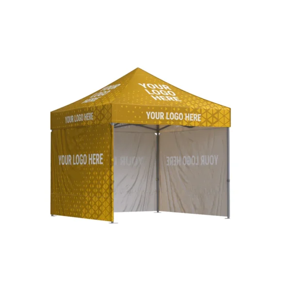 Nůžkový stan 3x3 Octa Pro + 3 bočnice + sublimační celopotisk: Polyester